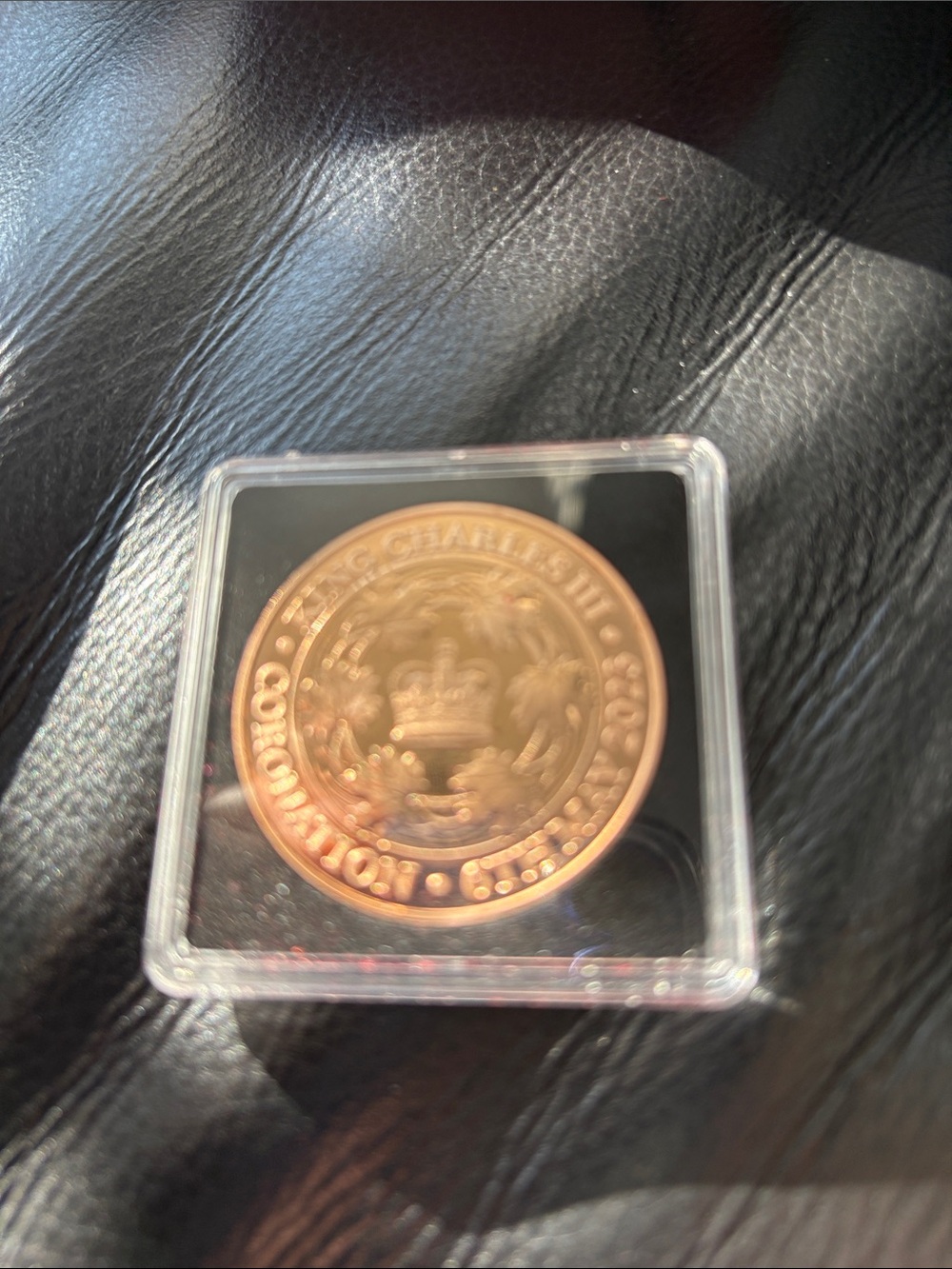 Coronation Medallion His Royal Highness King Charles 111 In Presentation Box - Picture 10 of 12